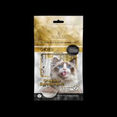 SWN-905 12'Lİ NOBİLUS TAVUK VE KEDİ NANELİ KEDİ KREMA ÖDÜLÜ 5X15 GR