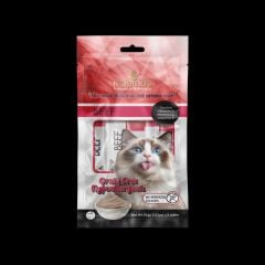 SWN-908 12'Lİ NOBİLUS DANA ETLİ KEDİ KREMA ÖDÜLÜ 5X15 GR