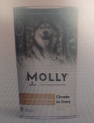 MOLLY 12'Lİ TATLI PATATESLİ KÖPEK KONSERVE 400 GR