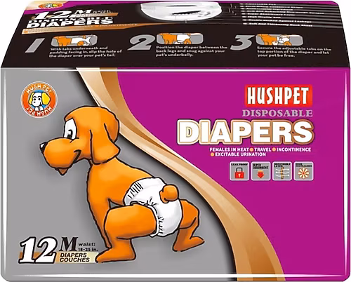 HUSHPET M KÖPEK BEZİ 12'Lİ