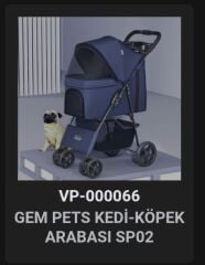 VP-000066 GEM PETS KEDİ-KÖPEK ARABASI SP02