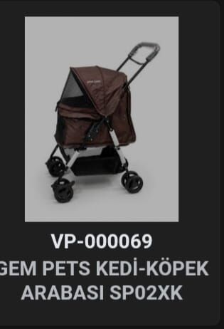 VP-000069 GEM PETS KEDİ-KÖPEK ARABASI SP02XK