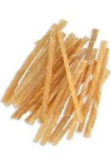 KKM1543-KEMİK NATURAL BURGU ÇUBUK (STICKS) 6GR 100'LÜ