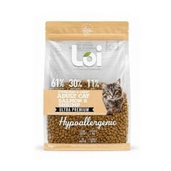 LP-1004 LOİ KEDİ KISIR SOMON KARİDES 1 KG