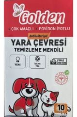GOLDEN YARA ÇEVRESİ TEMİZLEME MENDİLİ