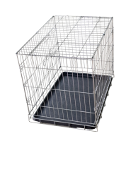 KÖPEK KAFESİ KROM 106*81*73