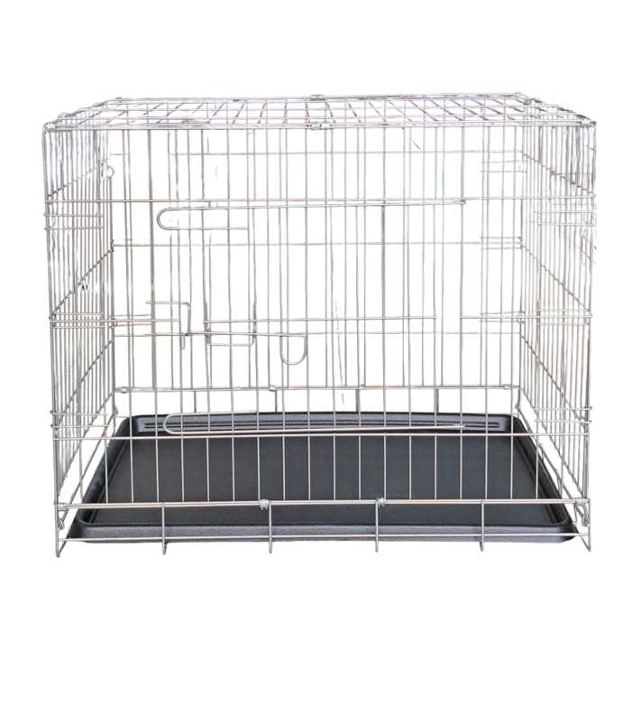 KÖPEK KAFESİ KROM 106*81*73