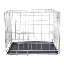 KÖPEK KAFESİ KROM 106*81*73